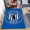 Hertha BSC Logo Carpet suitable as a non-slip mat for the living room or bedroom sofa