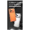 Aluminum Alloy Bumper Case for iPhone 18 16 17 Pro Max 16 17 18Open Back Frame with Cushioned Corners and Camera Edge Protection