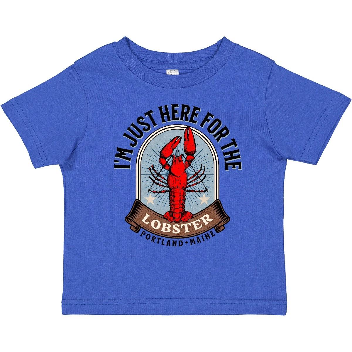 Inktastic Portland Maine Funny Lobster Lover Toddler T-Shirt Seafood Summer Kid 150