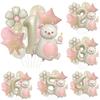 Matte Daisy Magic Bear Digital Decoration Children'S Birthday Party Balloon Set Arrangement Photo Props