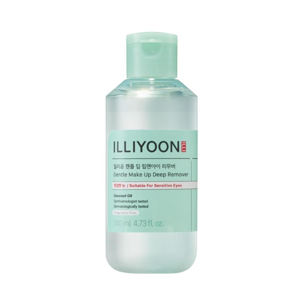 ILLIYOON Gentle Deep Lip & Eye Remover 140ml / Mild Waterproof Makeup Remover for Sensitive Skin