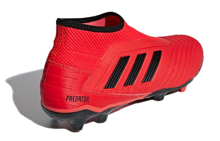 adidas Predator 19.3 Laceless FG 'Active Red Black' F99730