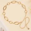 Elegant Metallic Round Waist Chain For Women Enhancing Business Styles Lookings Perfect For Various Occasion Daily Wear