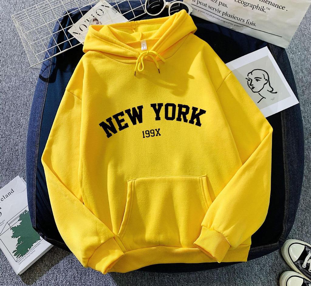 Europäische und Amerikanische Neue Herren- und Damenbekleidung Herbst und Winter Paare Lockeres Oberteil Fleece Hoodie Pullover
