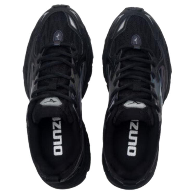 Mizuno Fiyi V2 Fabric Synthetic Leather Trendy Casual Wear Durable Breathable Low-Top Dad Shoes Unisex Sneakers Black D1GH241502