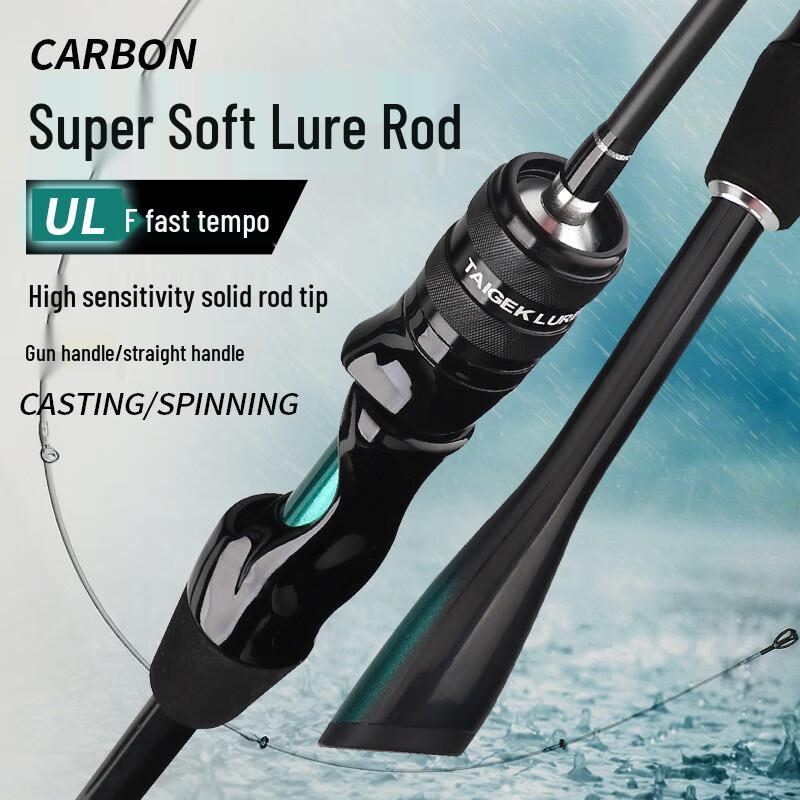 Brangdy UL Ultra-Light Solid Tip Fast Action Spinning Lure Rod