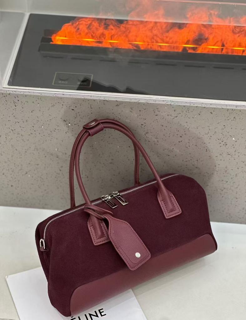 Retro Oil Wax Leather Womens Bag 2025 New And Color-blocking Messenger Bag Underarm Bag Real Leather Womens Bag Casual Handbag