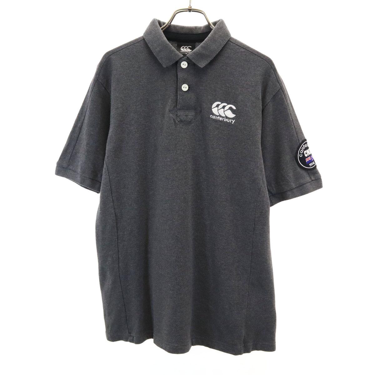 

CANTERBURY OF NEW ZEALAND Футболка поло с коротким рукавом M серый Палевый Мужская Б/у