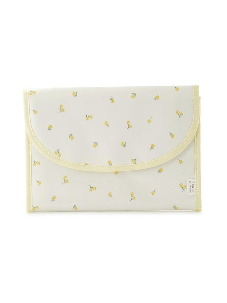 Gelato Pique Limited Edition Print Maternal and Child Health Handbook YEL All-Over Case, Medium, PWGG259124, Women's,