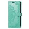 For Xiaomi Redmi Note 13 4G Leather Case Wallet Card Slots Phone Cover Mandala Embossed