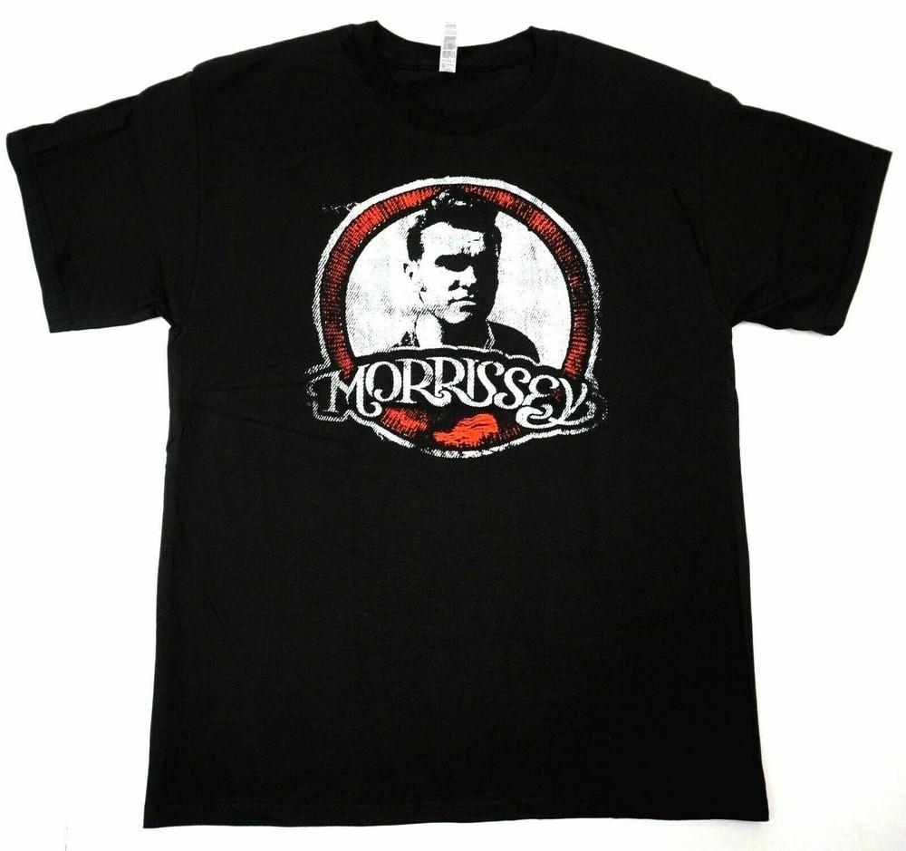 MORRISSEY T-shirt The SMITHS Alternative Rock Tee Adult Men's Black New Unisex T-Shirt