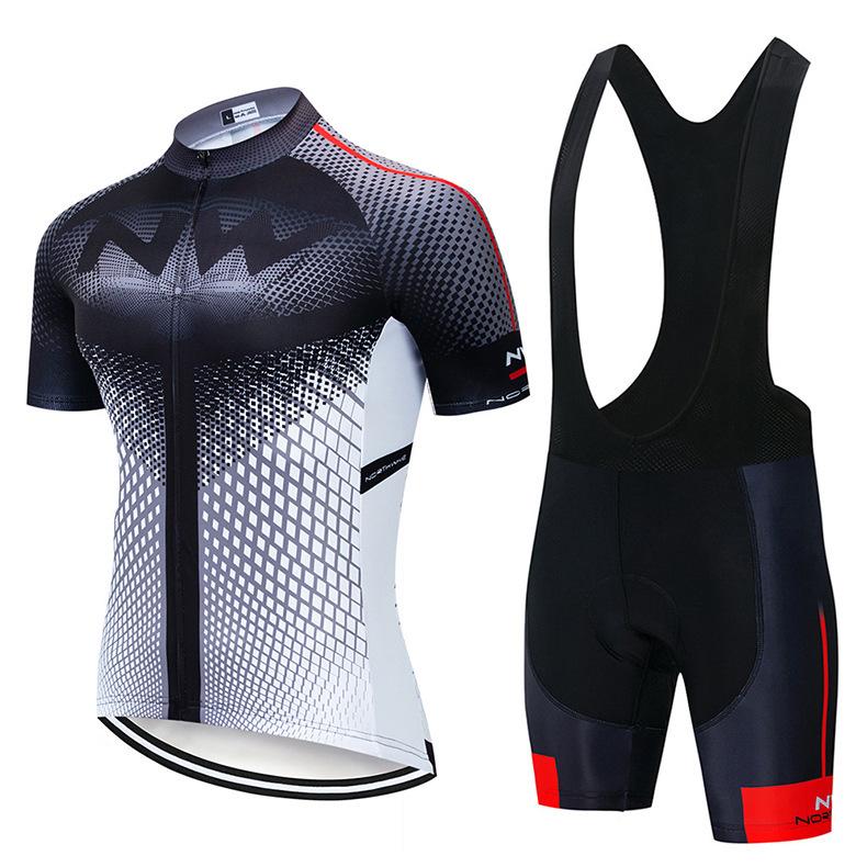 NW Team Edition Short Sleeve Cycling Suit Men's Summer Road Cycling Mountain Suit Sports