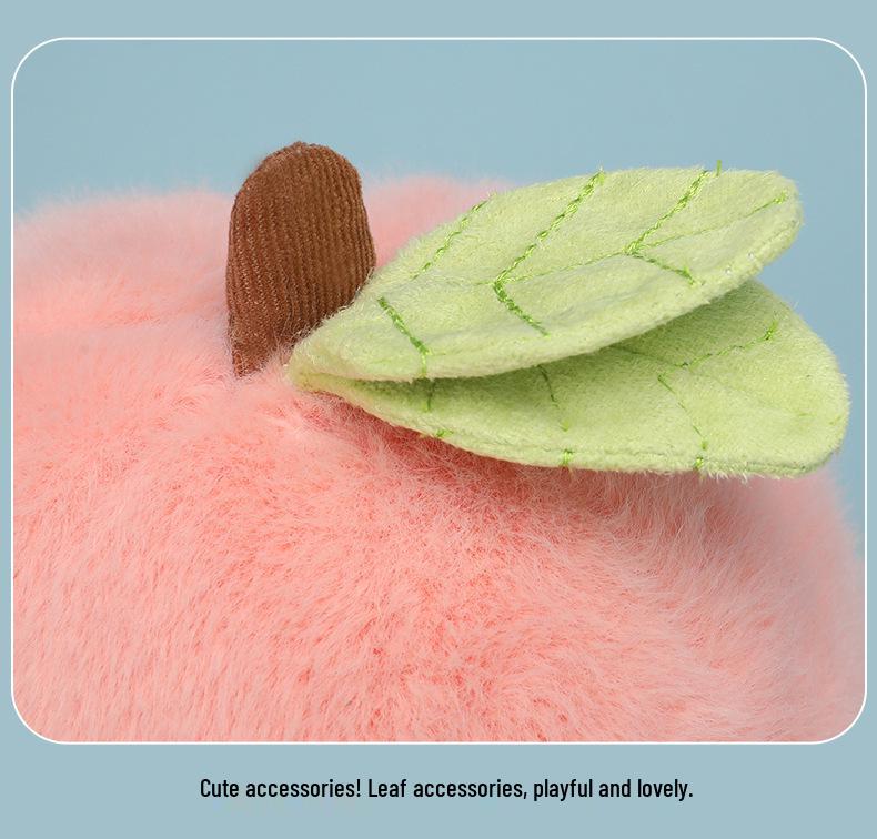 Hobby-Fruchtpuppen-Serie: Süßes Apfel-, Birnen- & Croissant-Plüschtier zum Kuscheln