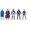 DC Comics, Superman Heroes Vs. Villains 5-Pack, 3-Inch Action Figures, Stylized Superhero Figures with Dynamic Poses and Battle-Ready Armor, Ages 4+