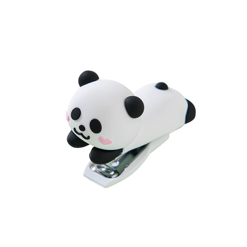 Panda Baby Stapler - Cute Cartoon Design, Portable & Easy-to-Use for Students