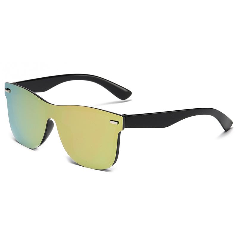 

JYL TS OversizedSunglasses Mercury Lens UV Protection Unisex LH007 A-2798 сланець синій колір