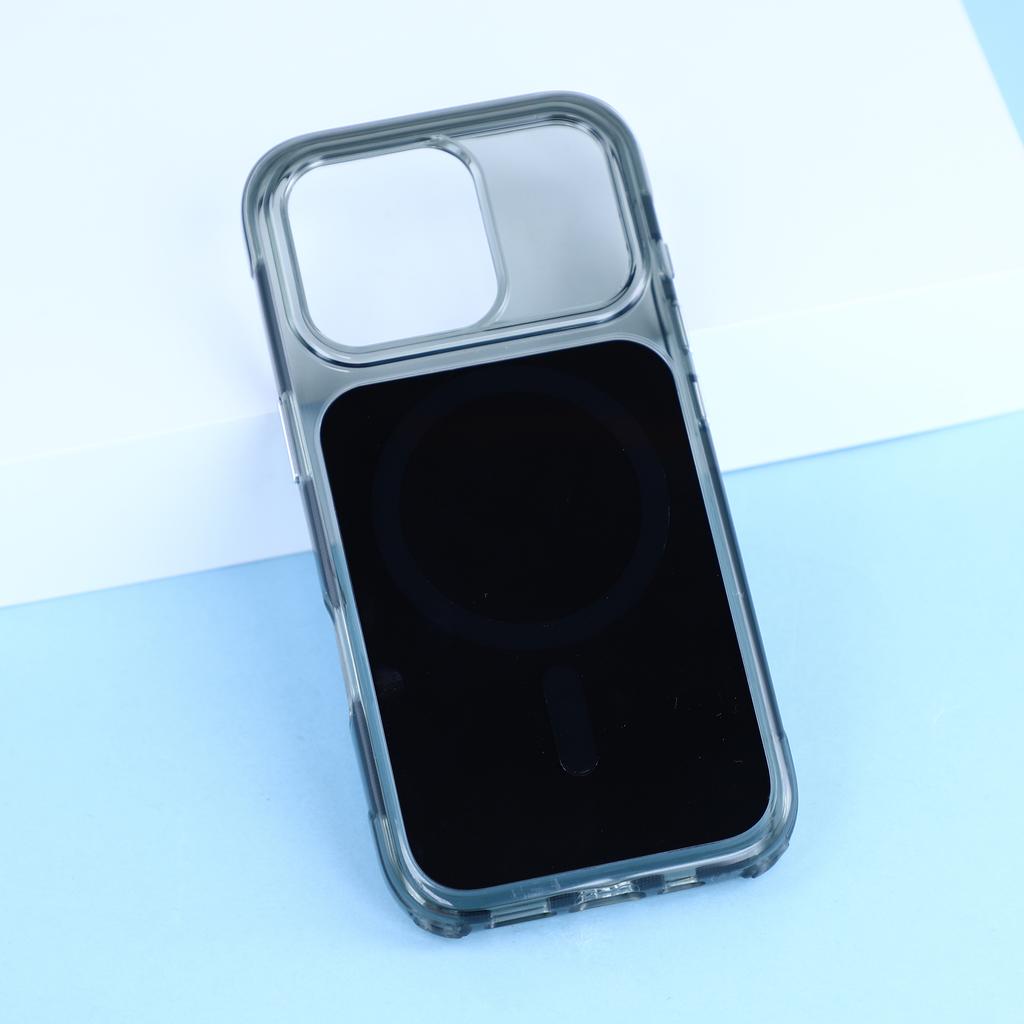 For iPhone 16 Pro Max Case Compatible with MagSafe 2 in 1 Clear TPU Acrylic Shockproof Phone Cover