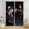 Set Of 2 Curtains Living Room Curtain Virgin Mary Home Interior Halloween Decoration Partition Shades With Mosquito Repellent Polyester Perfect For