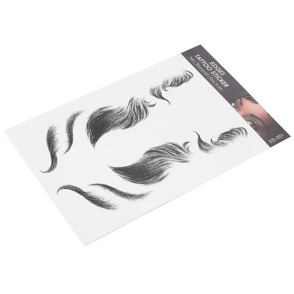 Women Edges Hairstyles Tattoo Hair Tattoo Sticker Edge Hair Waterproof Fake Hailine Sticker