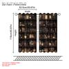 2pc   Drapes Bookshelf Skull Floral Candles Machine Washable Polyester  Without Electricity Family Party Suitable for Carnival