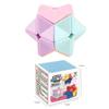 2x2 Magic Cube Creative Polygonal Star-shaped Speed Cube Decompression Educational Toys For Student Kids