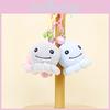 Lovely Bell Octopus Plush Keychain Ultra-soft Pp Cotton Stuffed Animal For Bags