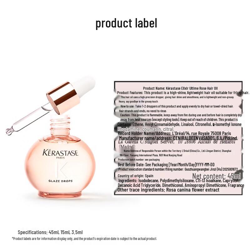 Kerastase Glaze Rose Hair Care Set