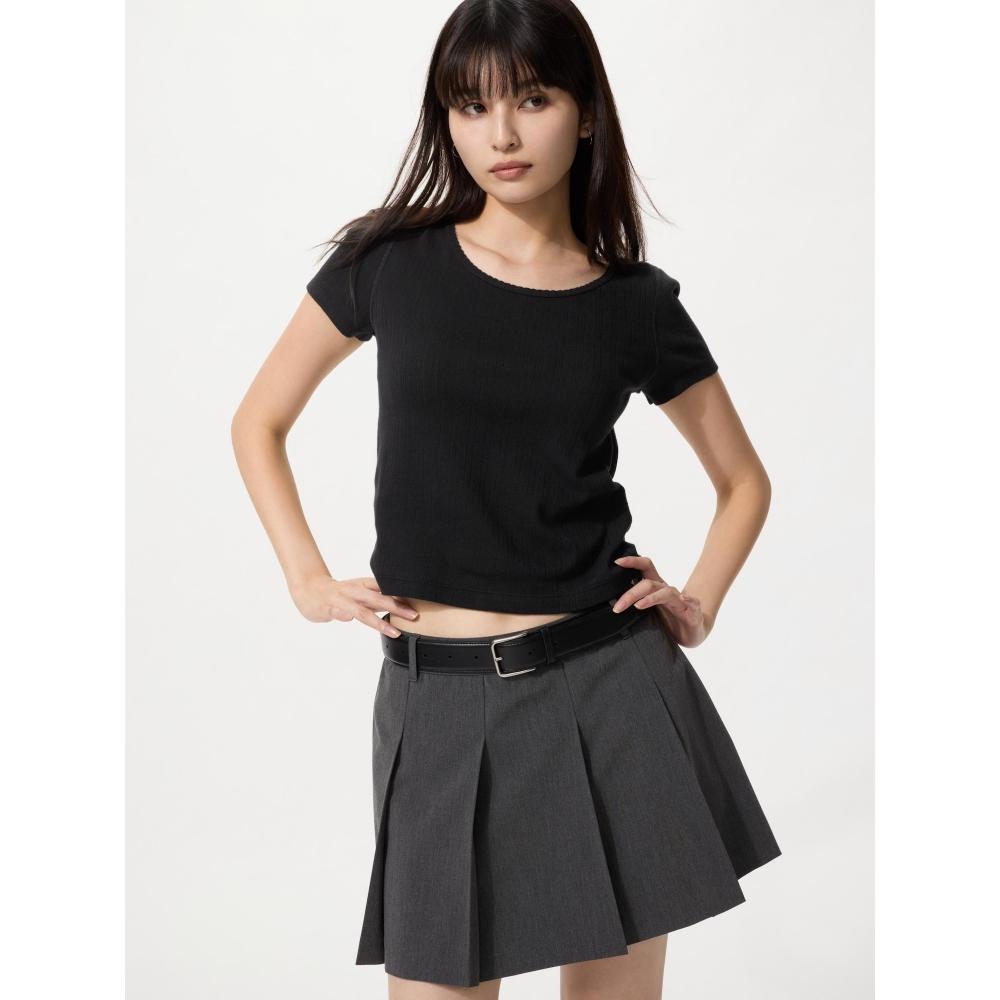 Uniqlo Japan PoinT Tail Round Neck Mini T