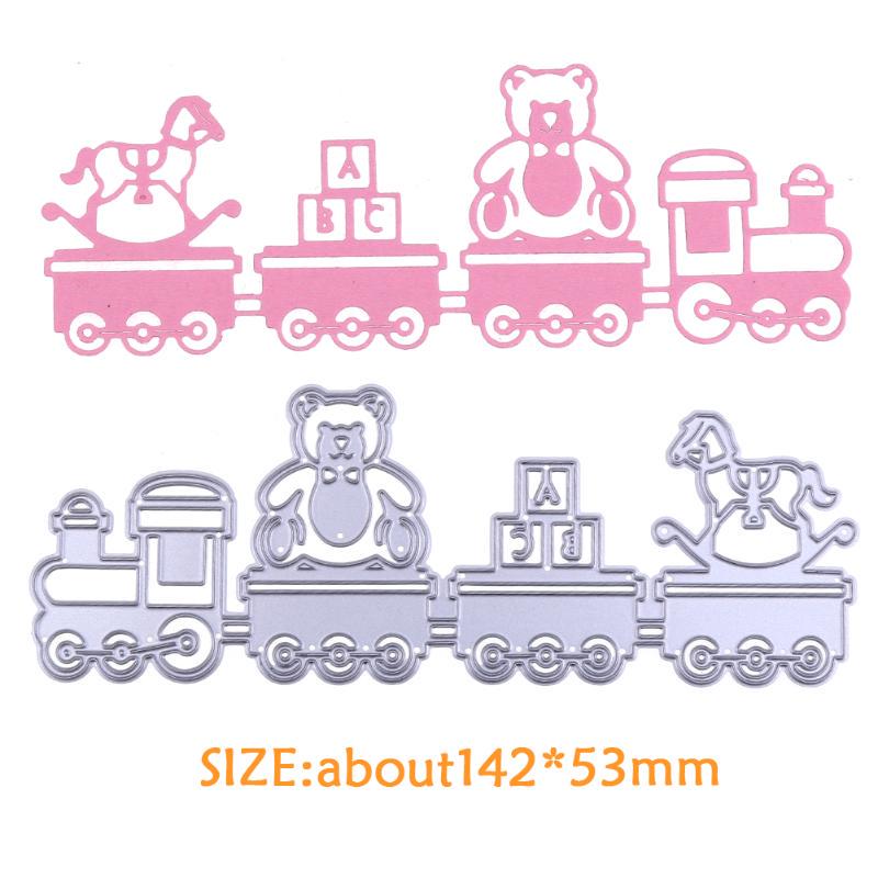 Tog Kuttedies Stensiler for Scrapbooking DIY Håndverk Album Preging Håndverksdies