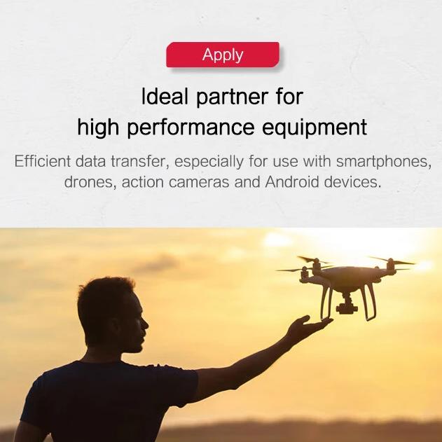 Kingston 200Mb/s Micro Sd 256GB SDCG4 Micro SD Card 64GB 128GB 512GB TF Card Memory Card SDXC Canvas Go Plus Flash SD Card for Drones/Sports Camer