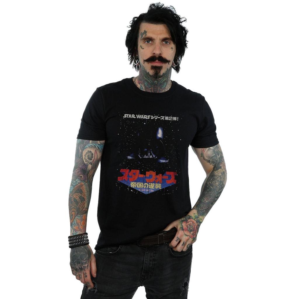 Star Wars Mens Kanji Galaxy T-Shirt