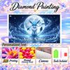 Personalized Glaceon Diamond Art Custom Name 5D Diamond Painting Full Drill DIY Craft