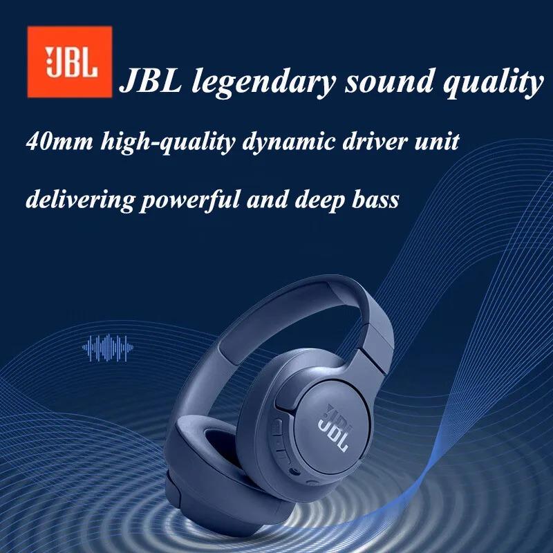 JBL TUNE 720BT Authentic Original Product Over-ear Wireless Bluetooth Headphones Fast Charging Long Battery Life With Microphone