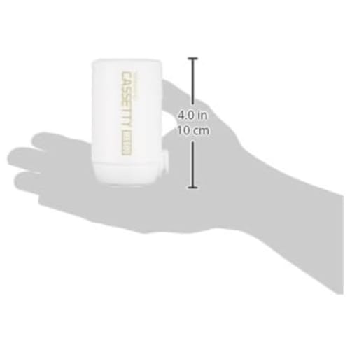 Genuine Toray Torevino Water Purifier, Faucet-Mounted, Cassetti Series, High-Removal Type, Compact Size, High Removal (13 Filters), Replacement Cartri