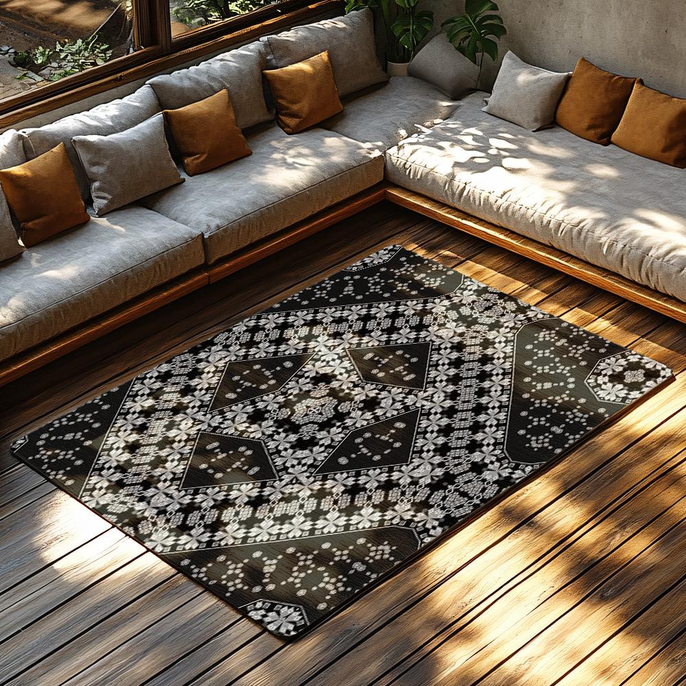 Floral Doormat Indoor Outdoor Welcome Mat Non Slip Washable Home Decor Area Rug Kitchen Floor Carpet Entrance Rug Gift