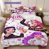 K-pop Devil Hunter Panel Comics bedding, duvet cover, pillowcase, home decoration, birthday gift (1 * duvet cover+2 * pillowcase, coreless)