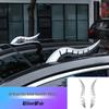 Dragon Horn Carbon Fiber Car Roof Ornament Spoiler Fin for Various Models