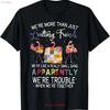 Quilting T Shirt Vintage Versatile Top For Everyday Wear Stylish Homme Soft Unisex Designer Clothes Casual Breathable