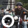 Kšilt na kolo, retro helma univerzální kšilt 3 knoflíky kšilt motocyklová čepice kšilt 3 klipy design