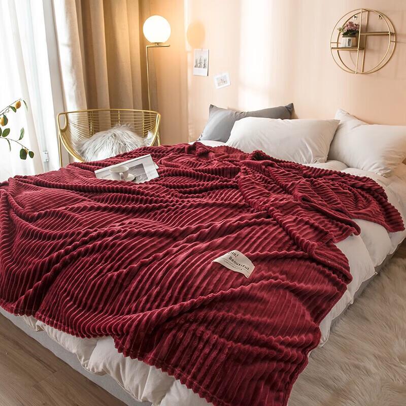 PLOVER Colorful Milk Velvet Blanket
