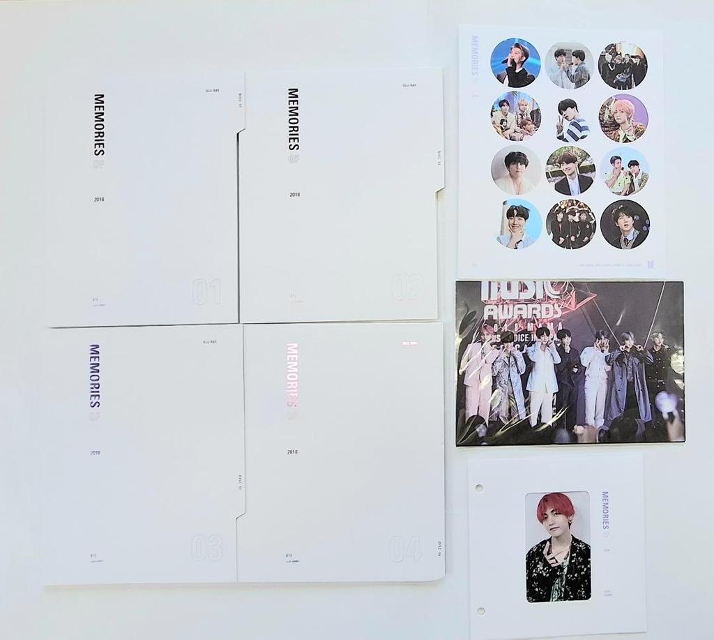 [USED] BTS MEMORIES OF 2018 Blu-ray (G818)