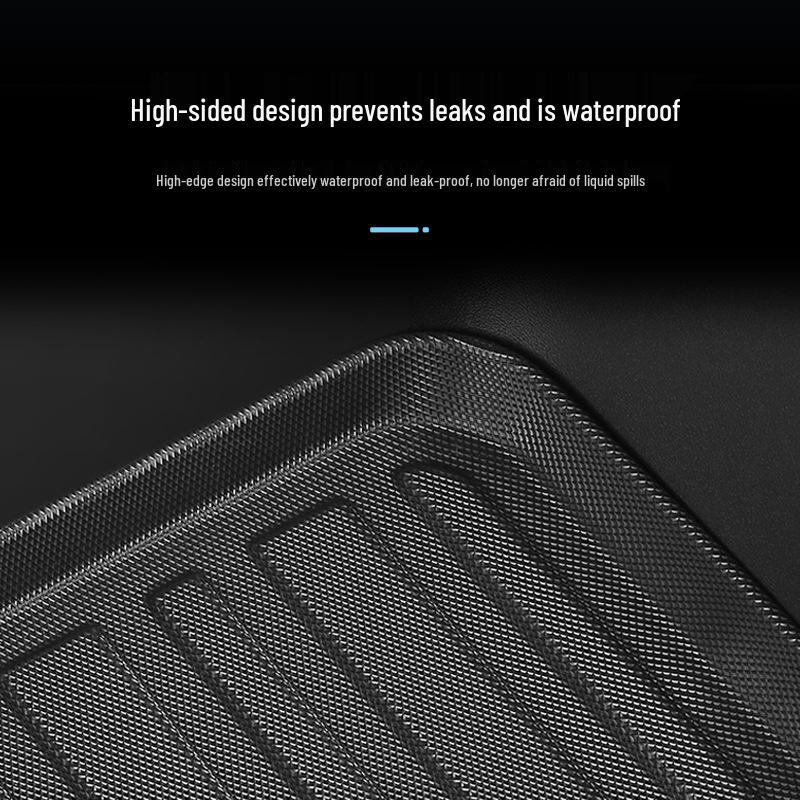 Xpeng G9 2024 Trunk Mat and Rear Seat Protector - TPE, Odorless, Eco-Friendly