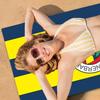 B-Zurück in die Zukunft Cartoon Handtuch Polyester Strandhandtuch Schnelltrocknend Sandfrei Badetuch für Sommer Pool Reise Urlaub