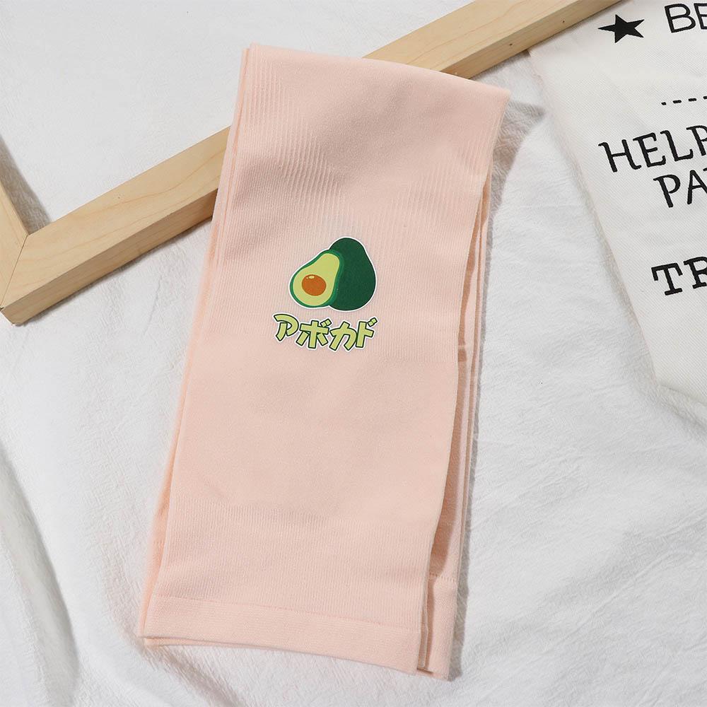 Avocado Fruit Strawberry Driving Ice Silk sleeve Sun UV Protection Cooling Sleeves Arm Sleeves