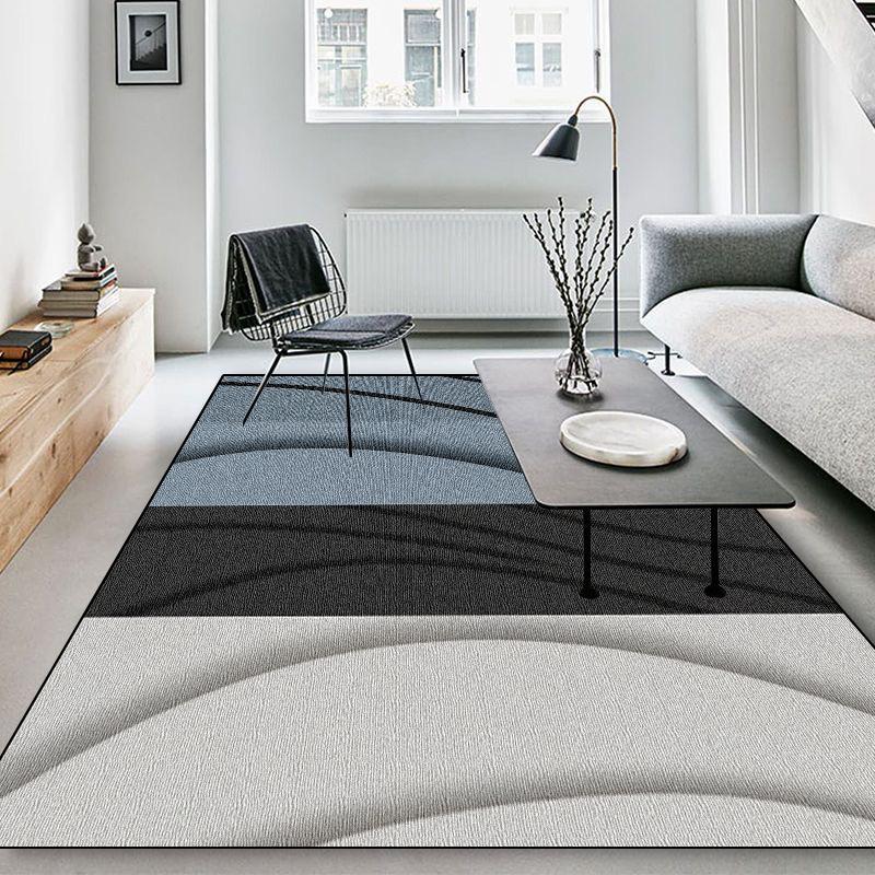 Modern Geometric Abstract Carpets New Flannel Living Room Rug Large Area Decoration Rugs Bedroom Bedside Non-slip Soft Floor Mat
