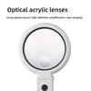 Foldable 5x 11x Magnifying Glass With 8 Led Light Stand Desk Portable Handheld Magnifier For Jewelry Reading Repair
