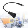 USB3.0 Water Proof Connector 0.3meter Length Snap On Type Straight Plug USB Male Panel Mount Connect