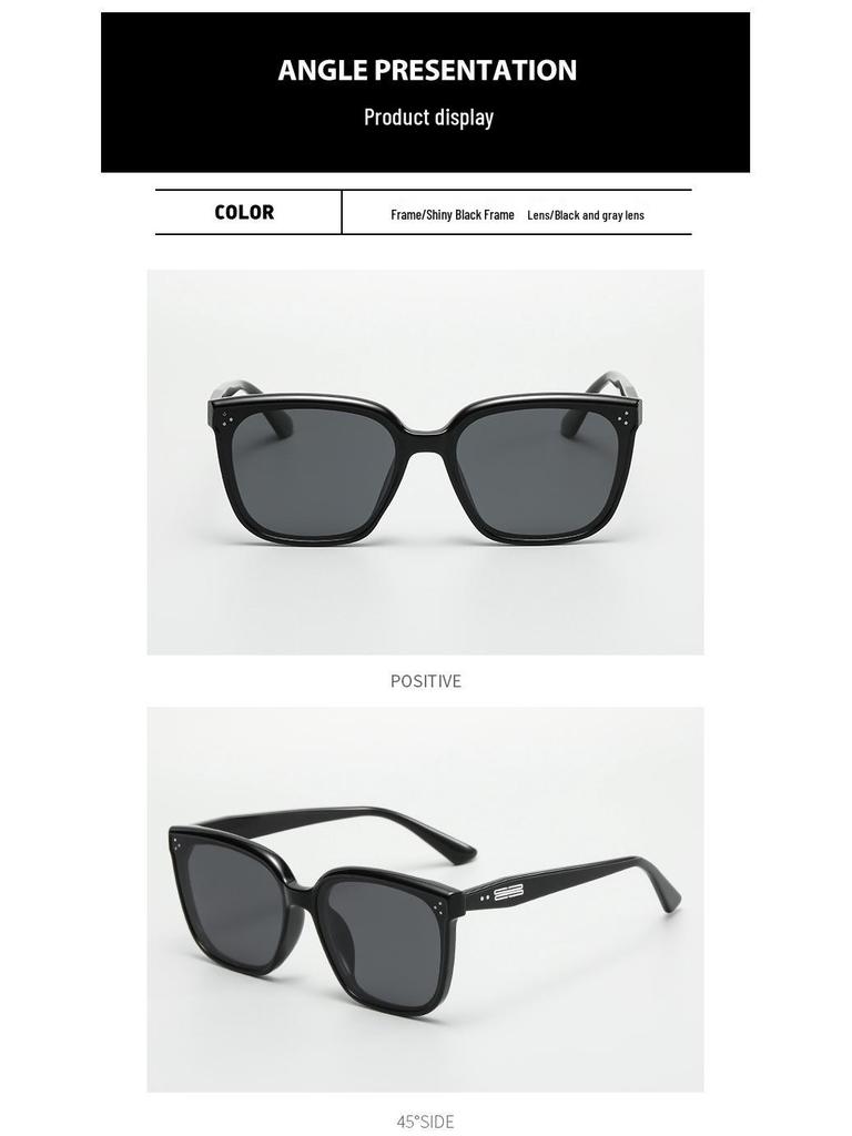 2242GM Trendy Polarized Sunglasses: Celebrity Style, UV Protection, Ideal for Driving