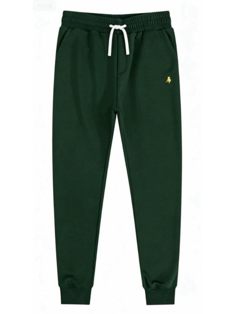 קפוצ'ון קטיפתי לגברים עם קפוצון, רקום, גזרה רפויה, סגנון פולו לסתיו/חורף, מידה גדולה, עיצוב RL