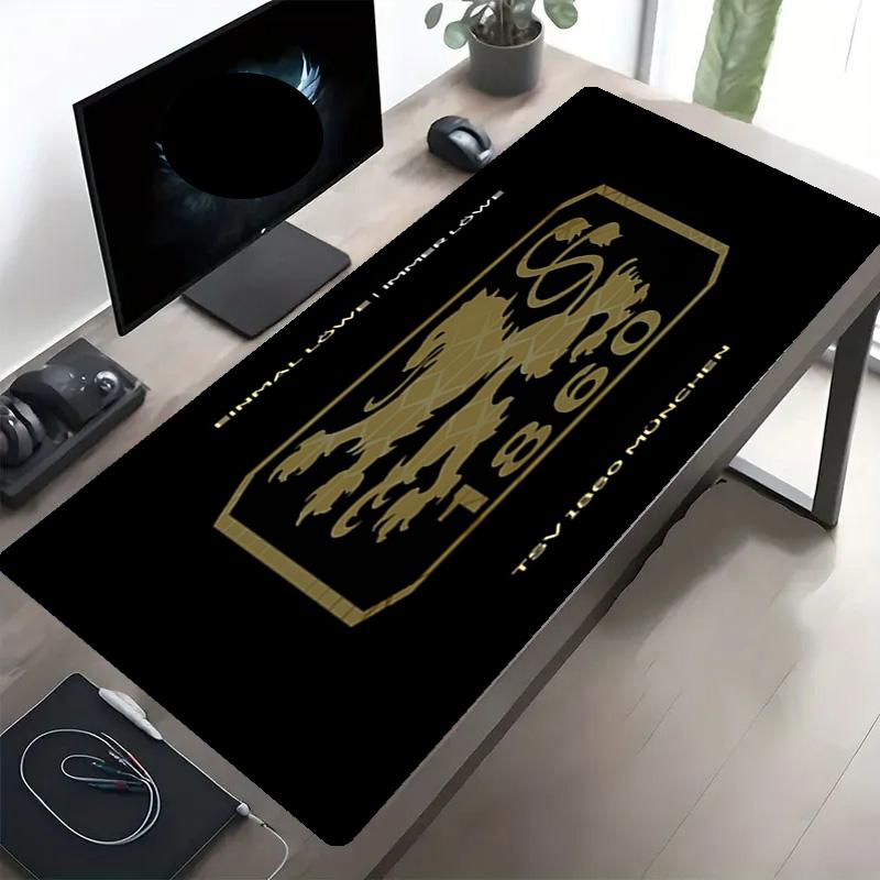 Tappetino per Mouse Stampa Football Club 1860 Monaco, Tappetino Antiscivolo per Tastiera Desktop, per PC Laptop Gaming Lavoro Uso Quotidiano, Fantastico Regalo Sorpresa per Festival